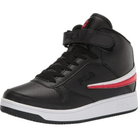 NEW📍 FILA MEN'S SNEAKERS HIGH TOP BLACK COLOR - Picture 3 of 4